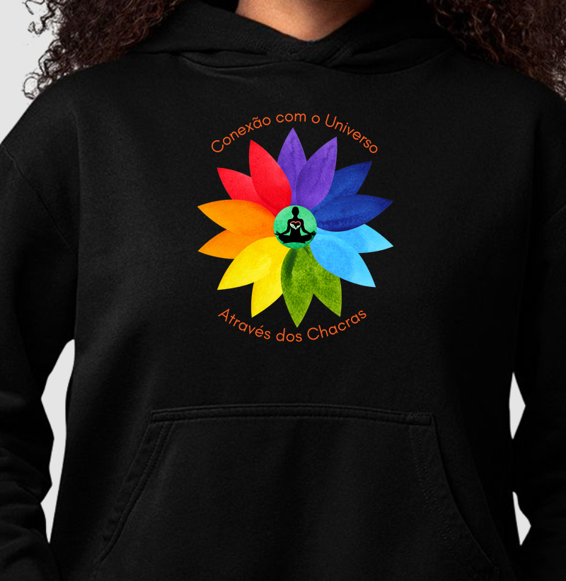 Conexão com o Universo - Moletom Hoodie