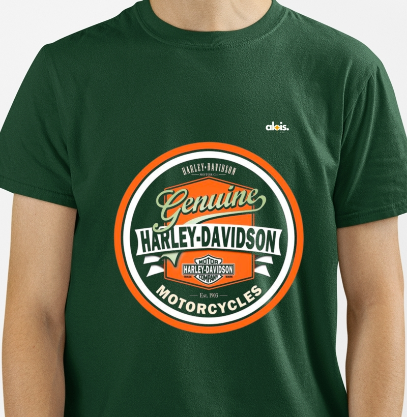 CAMISETA PREMIUM - HARLEY MOTORCYCLE