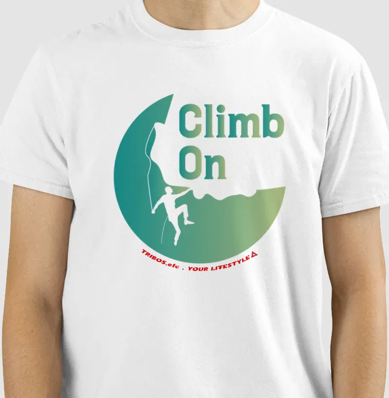 CAMISETA RESERVA.INK MASCULINA E FEMININA TRIBOS.etc ADVENTURE ESCALADA  CLIMB ON