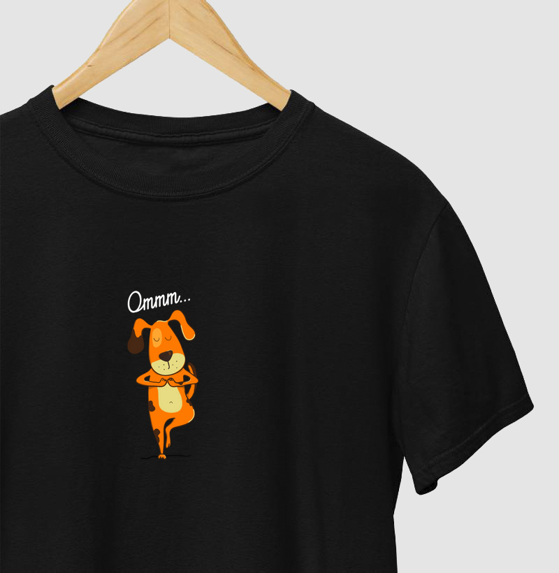 Camiseta Dog Meditando