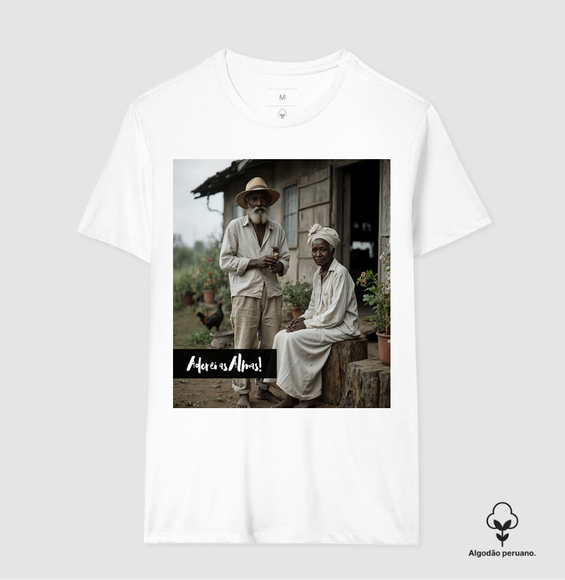 Camiseta - Casal de Pretos-Velhos - Imagem 2