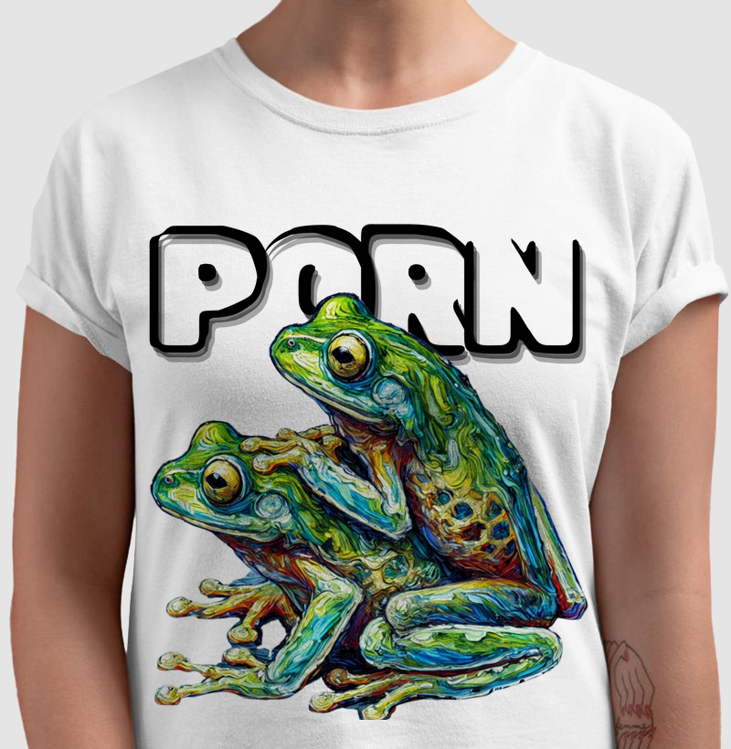 Camiseta Porn Parereca Van Gogh 2 | Fantástico Mundo da Biologia