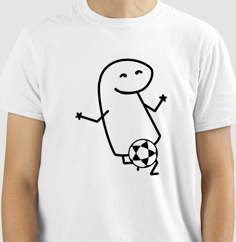 Camiseta Futevôlei Memes Chapa Masculina