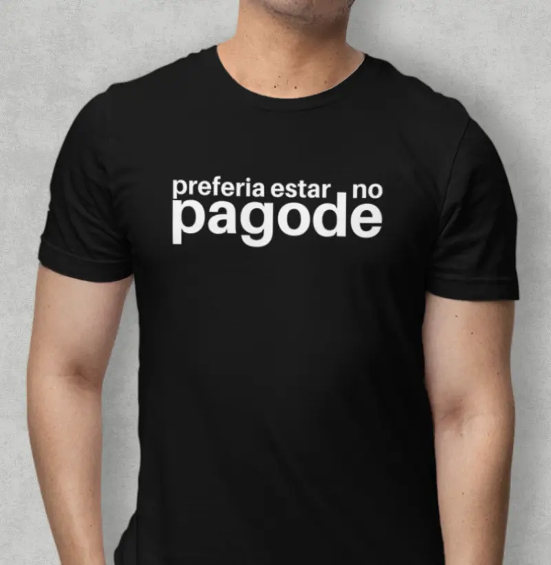 Preferia estar no Pagode