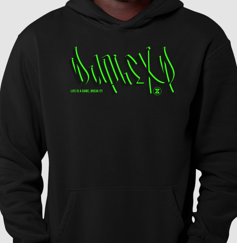 Hoodie Moletom "DupleXP Street Logo + Frase" [DXP ORIGINALS]