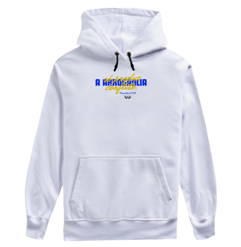 Camiseta Personalizada A arrogância só produz conflitos