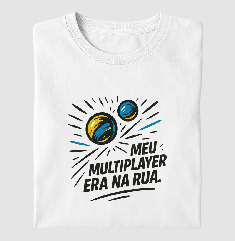Camiseta Meu Multiplayer