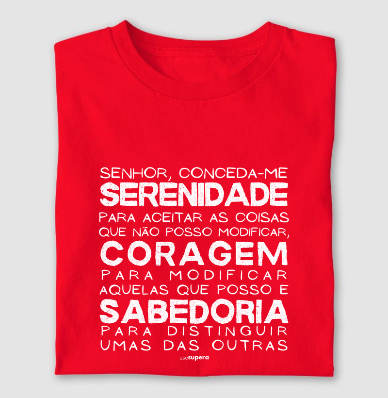 "Oração da serenidade" A