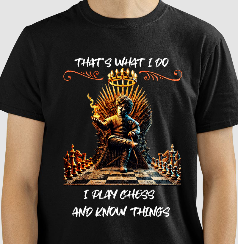 I play chess and know things