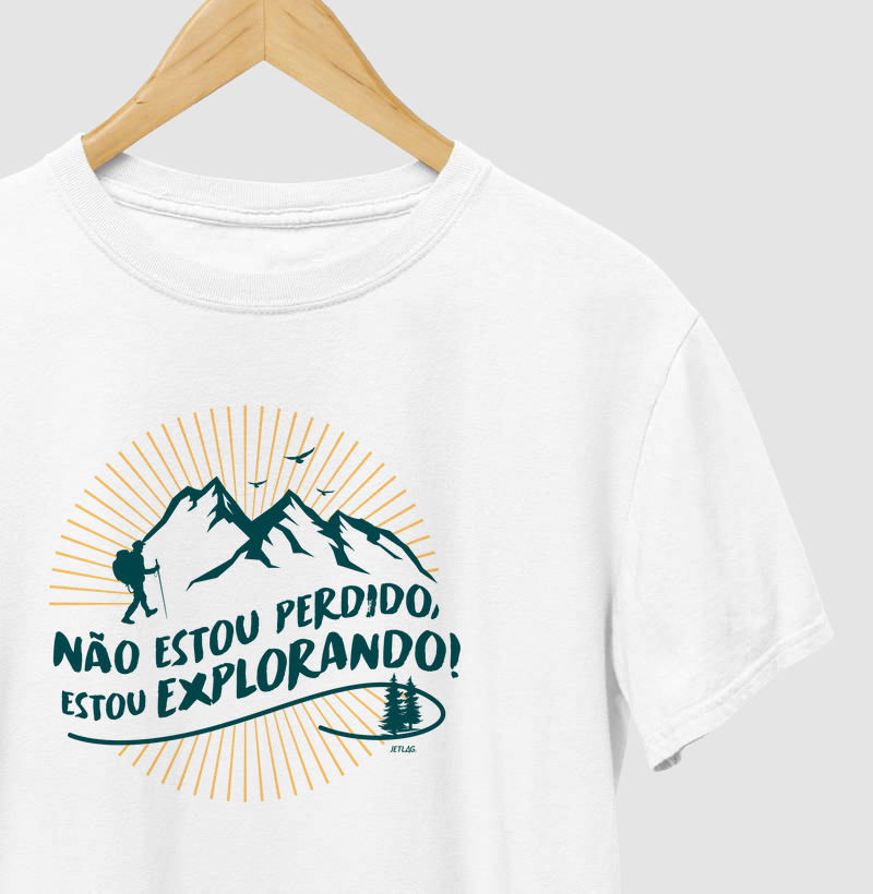 Não estou perdido, estou explorando!