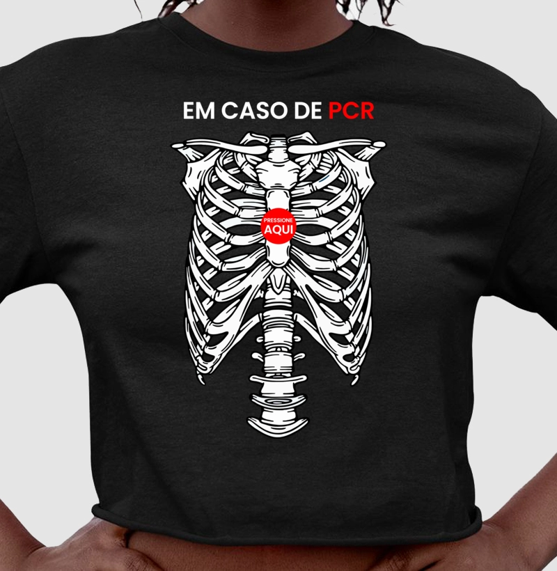 Estampa PCR Reanimação Emergência