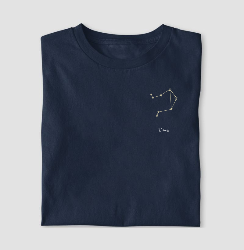 Camiseta LIBRA - CONSTELAÇÕES