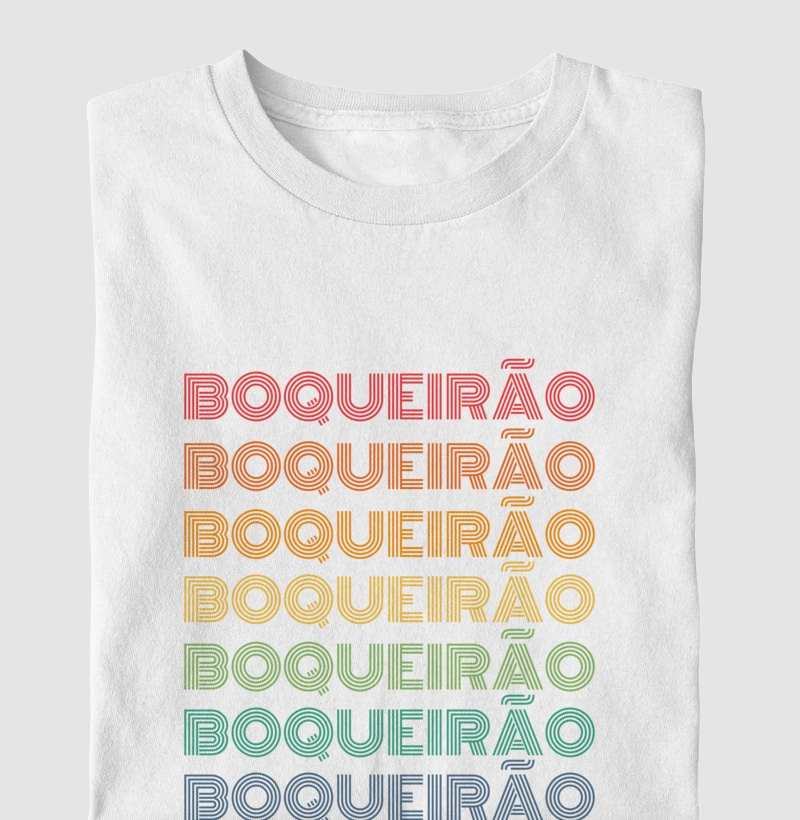 Boqueirão Letreiro Retrô
