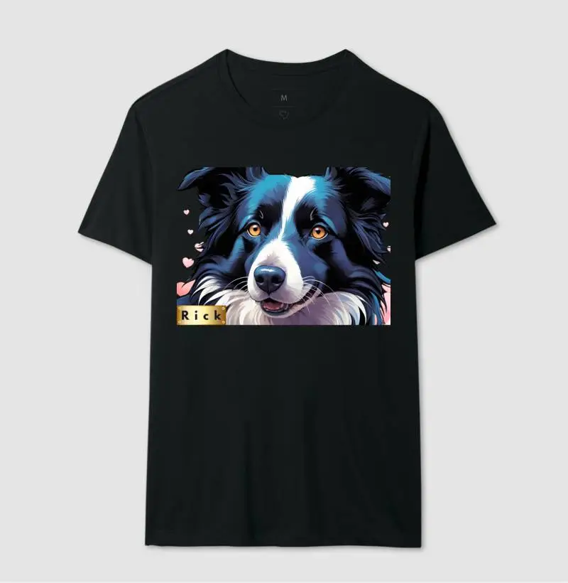 Camiseta Border Collie - Rick! 