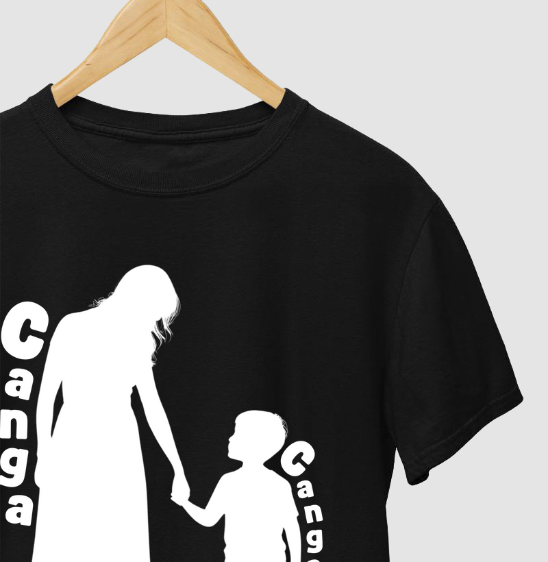 Canga, mãe e filho