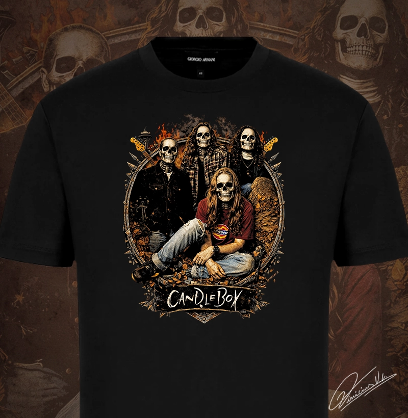 CANDLEBOX - SKULL GRUNGE STYLE