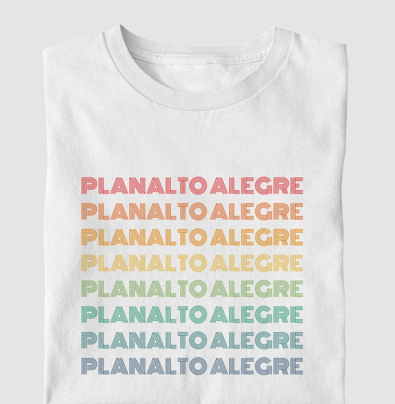 Planalto Alegre Letreiro Retrô
