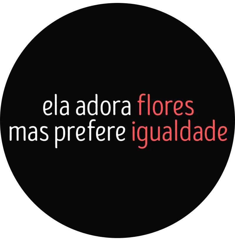 Ela adora flores