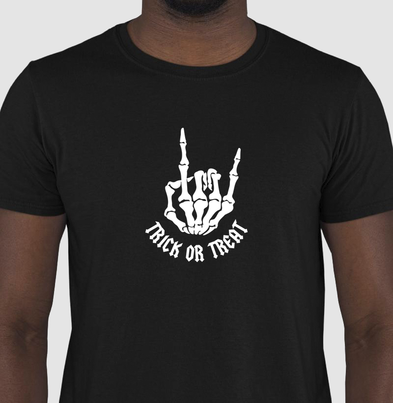 Camiseta Halloween Rock