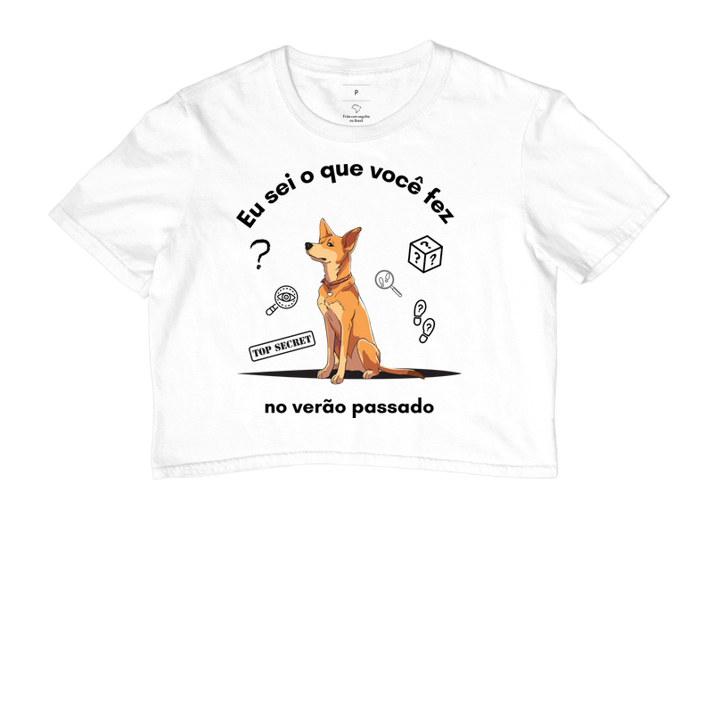 Camiseta Eu sei o que você fez