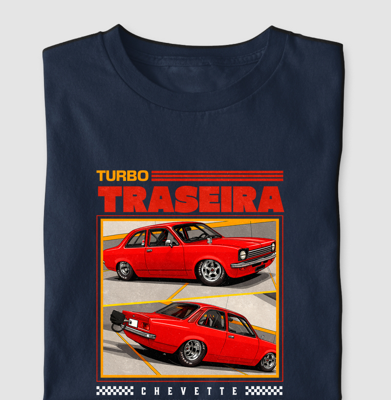 Camiseta - Turbo Traseira - Chevette