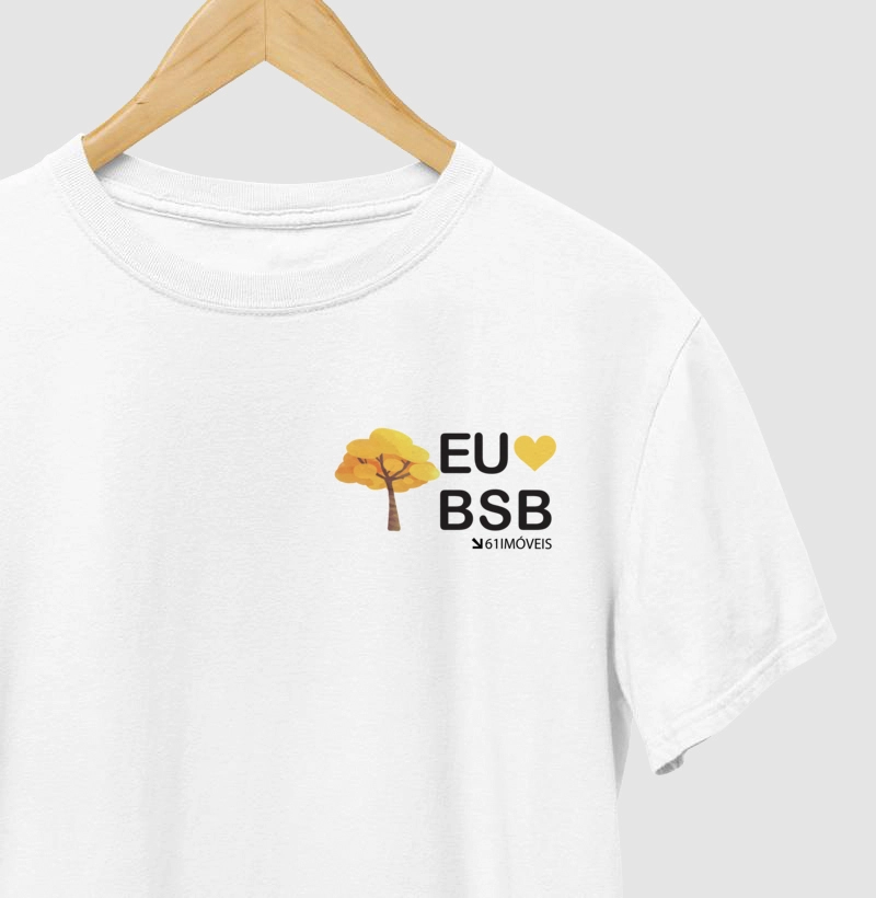 Camiseta '' Eu Amo BsB ''