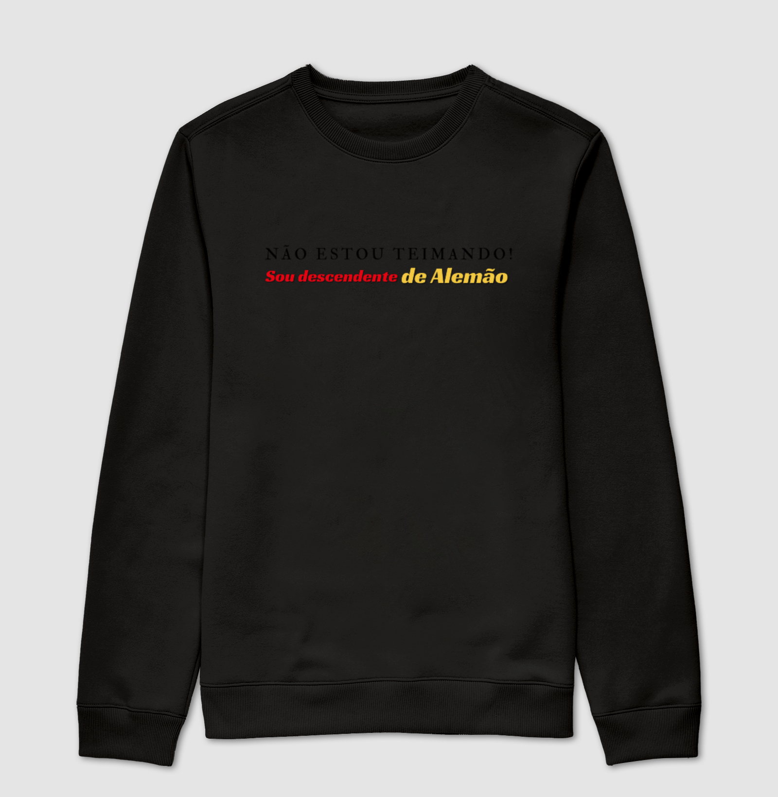 Não estou teimando