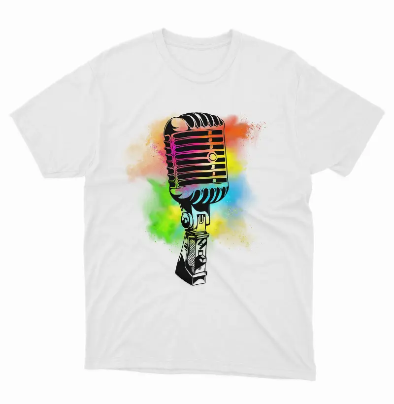 Camiseta Captando uma Explosão de Cores