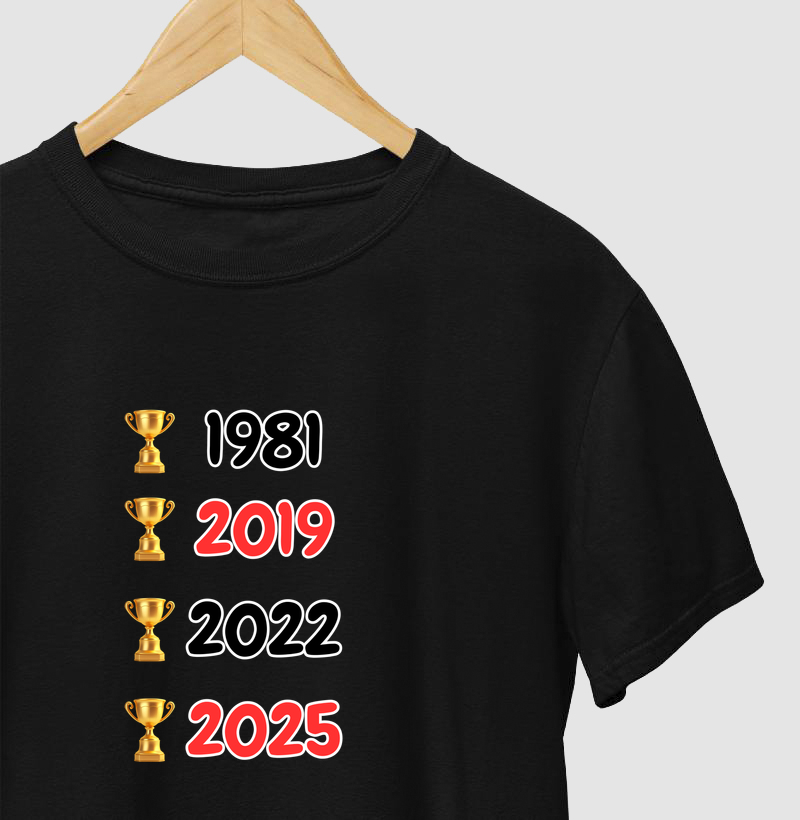 Camiseta Anos Campeões da América