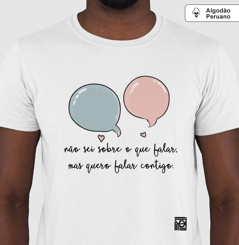 Não sei sobre o que falar mas quero falar contigo