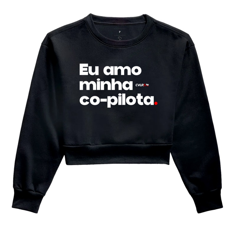 Eu amo minha co-pilota.