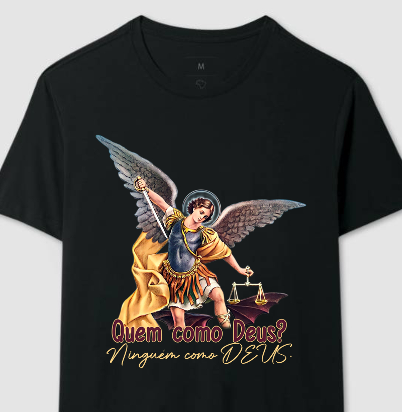 Camiseta Quem Como Deus?