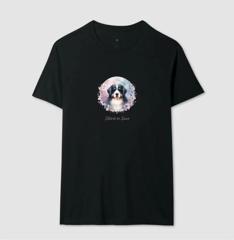 Camiseta Bernese Flowers