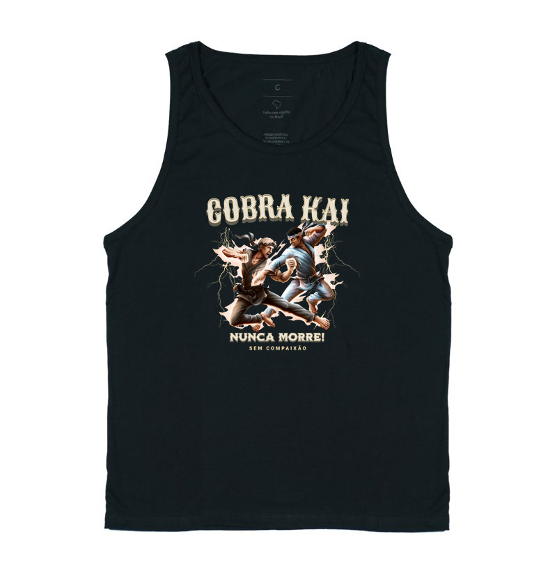 T-Shirt - Cobra Kai Nunca Morre