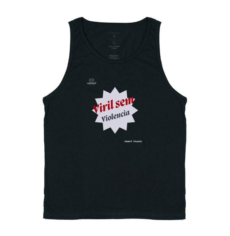 Camiseta Viril não Violento