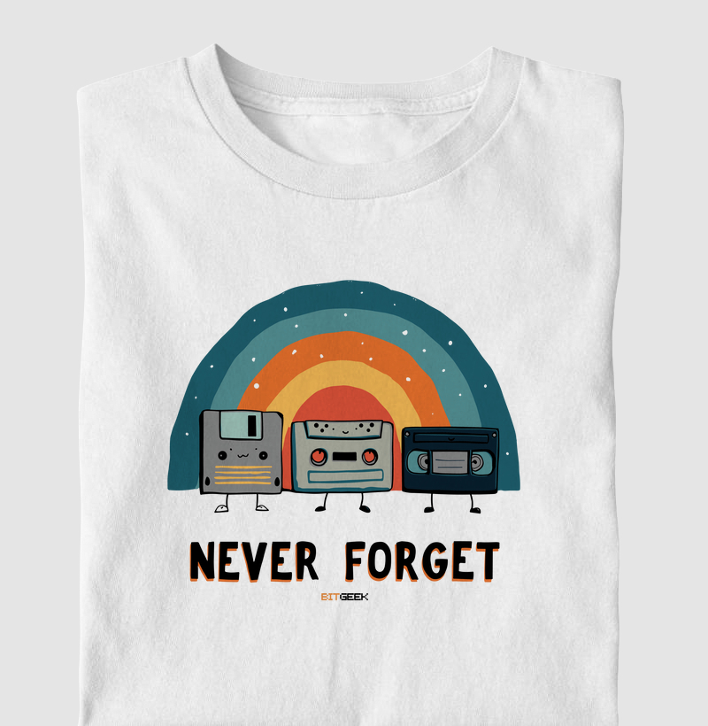 Camiseta Infantil Never Forget