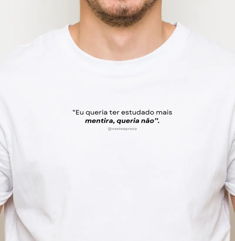 Eu queria ter estudado mais