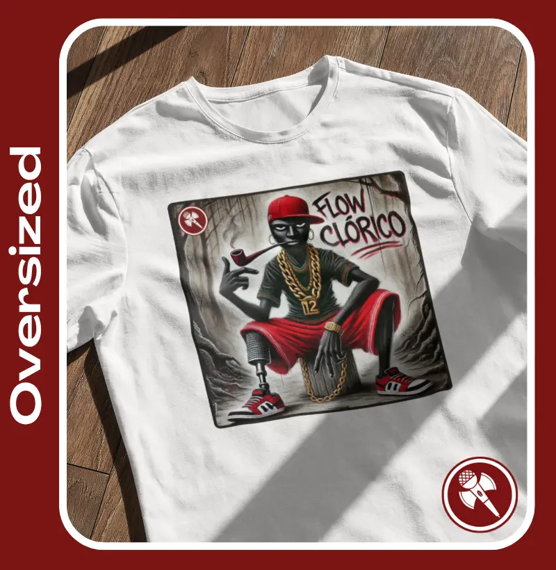 Mano Saci - Coleção Flow Clóricos - Camiseta Oversized
