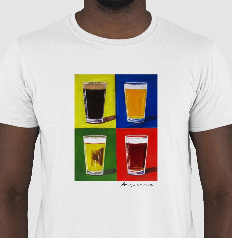 Camiseta WARHOL Cervejaria Palácio