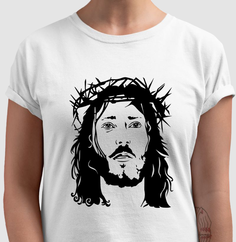 Camiseta Rosto de Jesus 