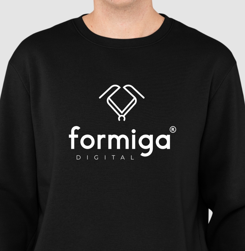 Moletom formiga digital 