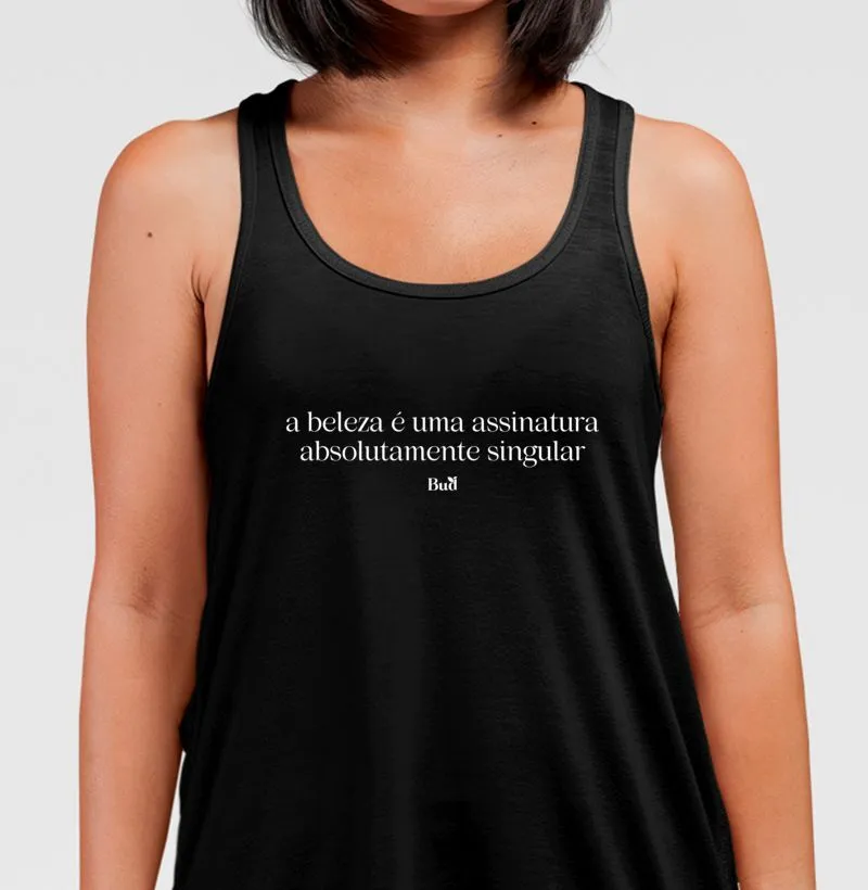 Regata A BELEZA É SINGULAR - Modelos Masculina & Feminina (P&B)