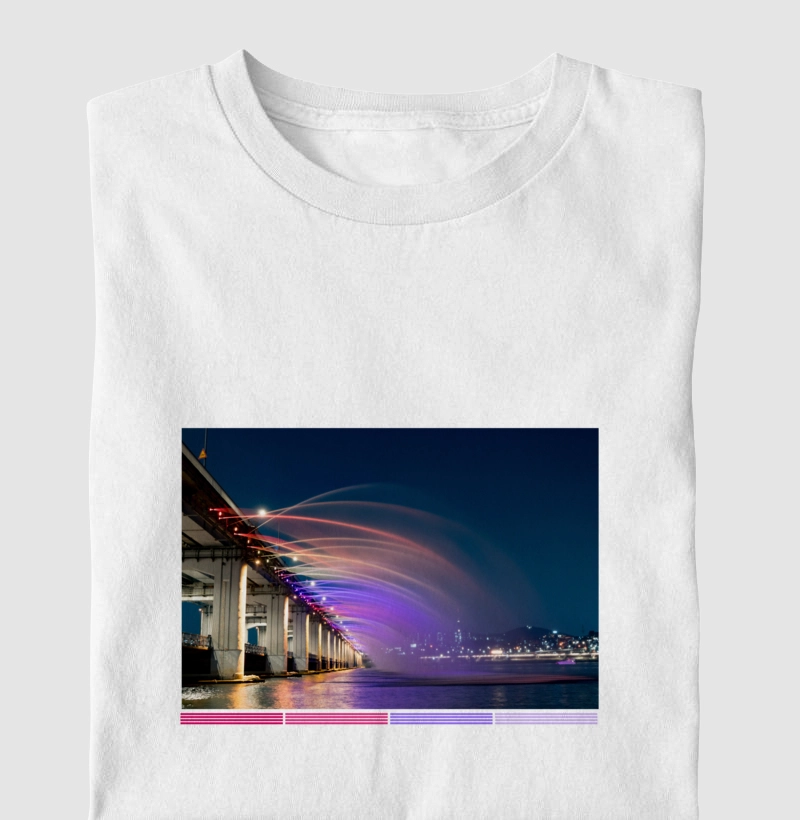 Camiseta "Coreia Light" | K-Places [KoreaID]