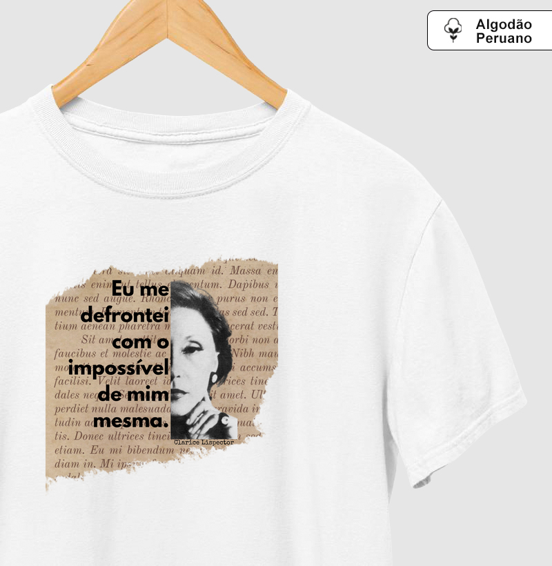 Eu me deparei com o impossível de mim mesma