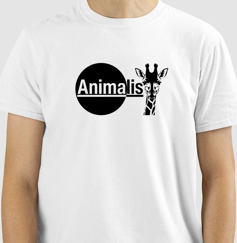 Camiseta Animalis 100% Algodão