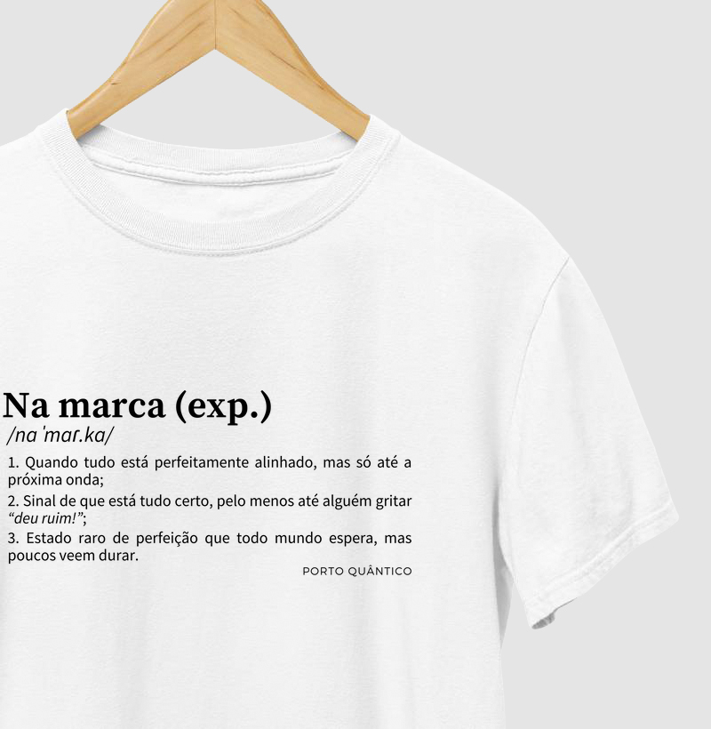 Camiseta Unissex 100% Algodão - Na Marca (exp.)