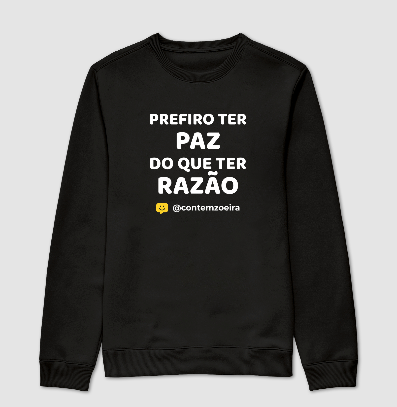 Prefiro ter paz do que ter razão!