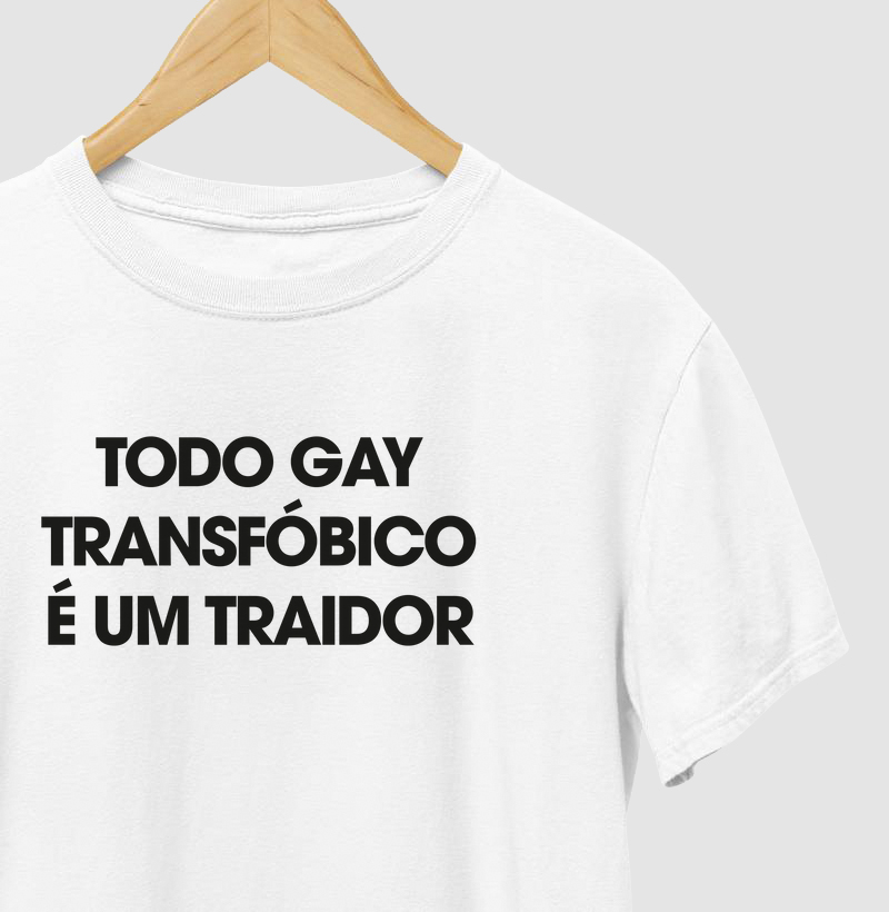 Todo gay transfóbico é um traidor