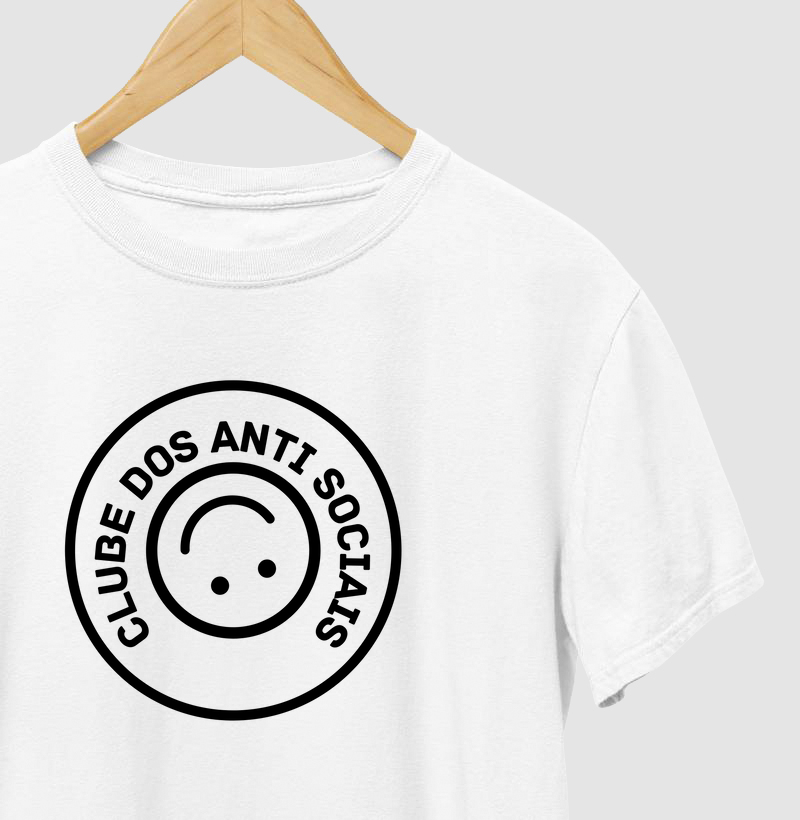 Camiseta Clube dos Anti Sociais 