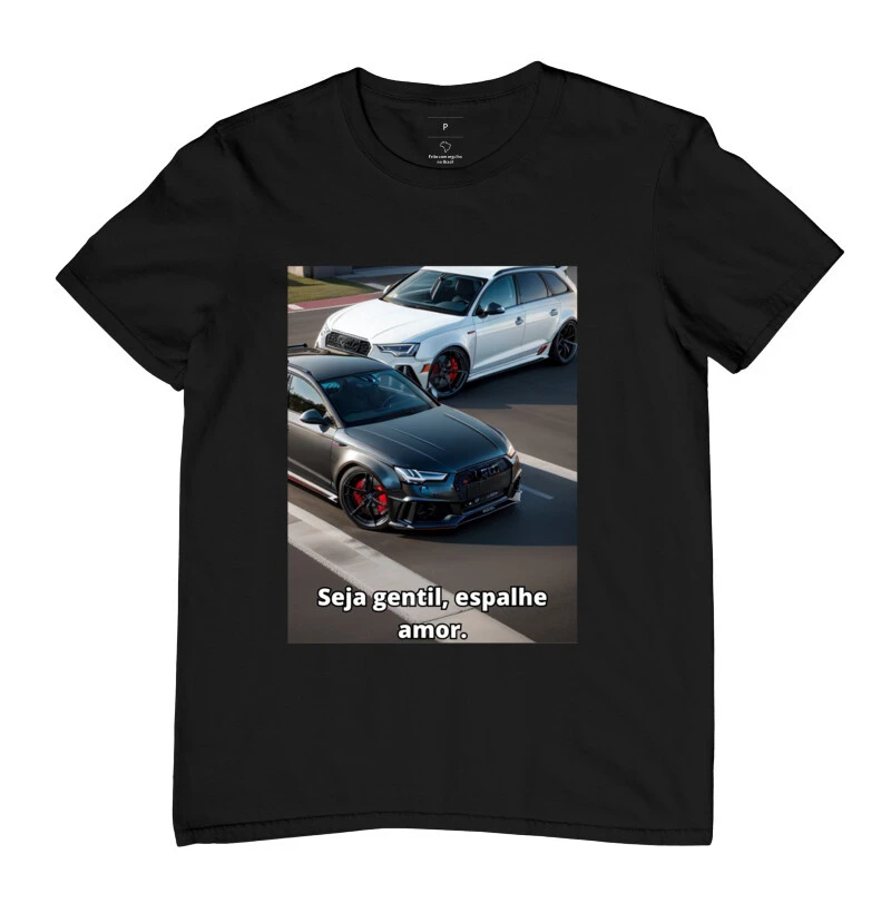 Camiseta Seja gentil, espalhe amor.